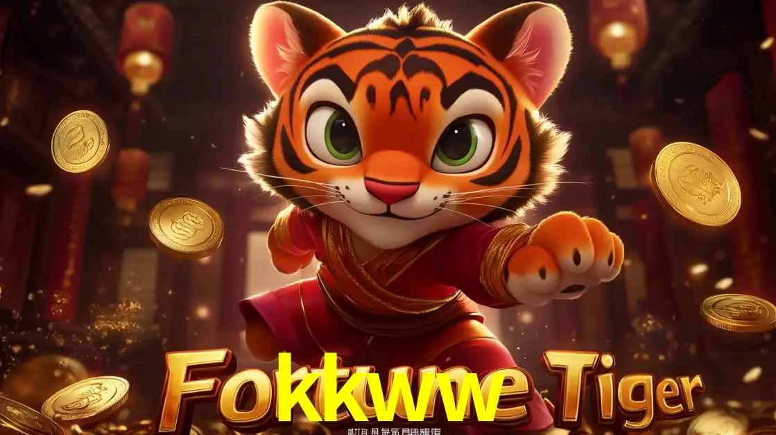 O carismático mascote do jogo de slot Fortune Tiger, um tigre fofo em pose de artes marciais, pronto para trazer sorte e multiplicadores de ganhos no cassino online kkww.